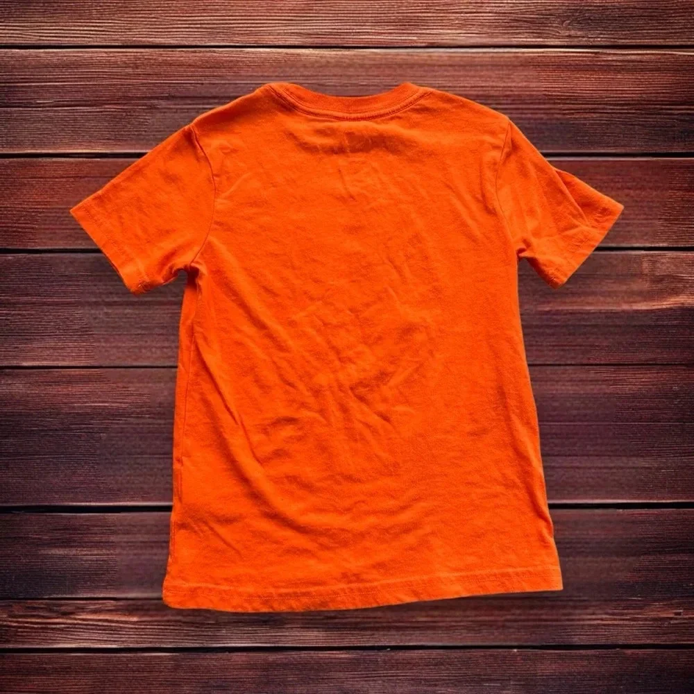 Boys Xs Mickey Mouse Halloween Tee Shirt Orange Skelton Wondernation 4/5‎